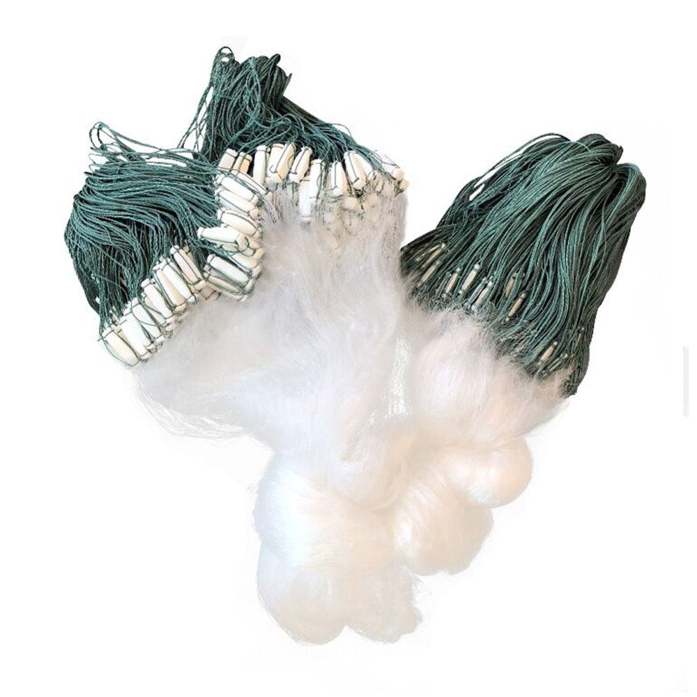 Fishing Net Fish Mesh Trap Monofilament Gill Netting Outdoor Fishing Tackle