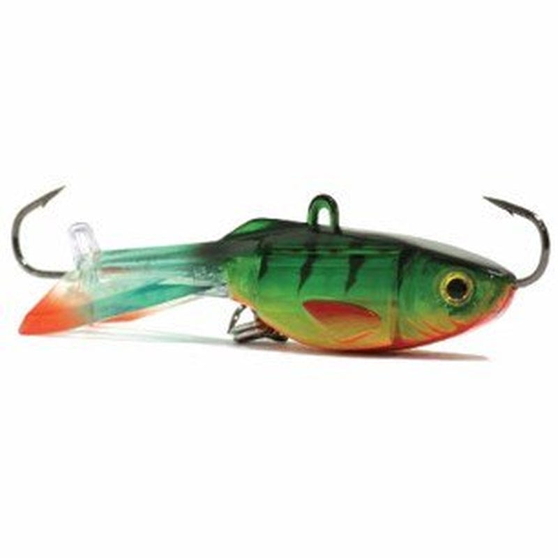 Acme Tackle Hyper-Glide 1.5" Plastic Fishing Minnow, Perch, HG4/PH