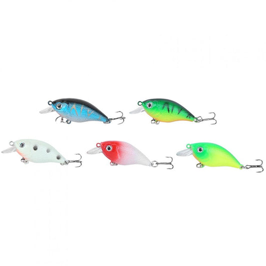 ACOUTO 5 Colors Fishing Bait, Colorful Lure, for Ice Fishing Wild Fishing Fishing Tackle Shop Fishing Enthusiasts