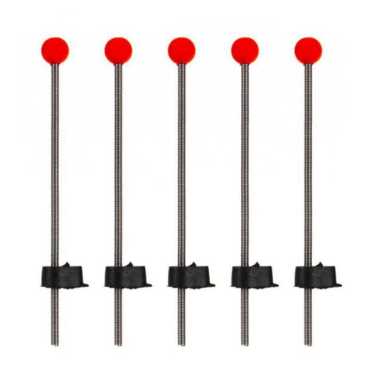 Ame 5PCS 10Cm Mini Winter Ice Fishing Rod Winter Fishing Pole Rod Tip for Fishing Accessories