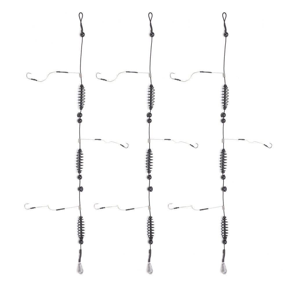 Artificial Lure Bait Fishing Hook Cage Trap Basket Set and Fishing Feeder Fishing Tackle15G