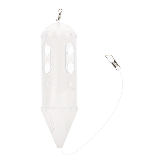 Heroneo 1PC New Small Bait Cage Fishing Trap Basket Feeder Holder Catcher for Angler