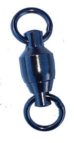 QUICKRIG SEA BOUY PRO GRADE BALL BEARING RIGGING SWIVELS- 300 POUND TEST+8/7 RING (5 PACK)