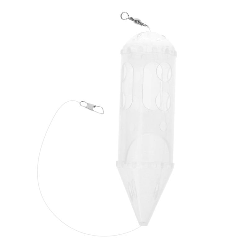 Techinal 1PC New Small Bait Cage Fishing Trap Basket Feeder Holder Catcher for Angler