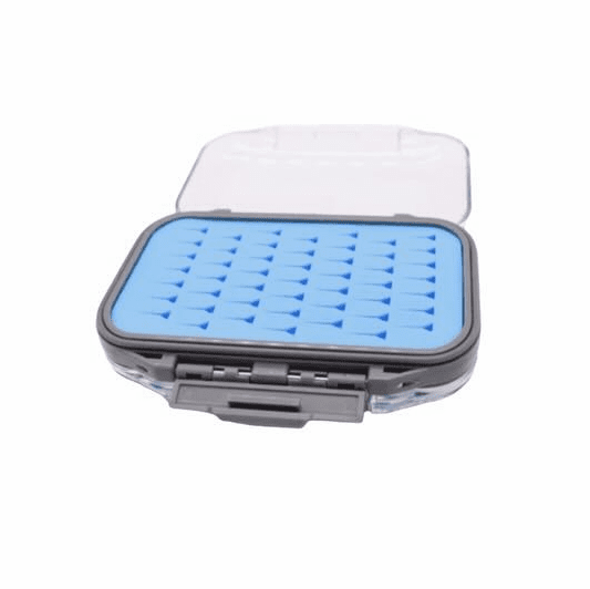 HARELINE MEDIUM FLICON DOUBLE SIDED SILICONE FLY BOX 4 X 7.25