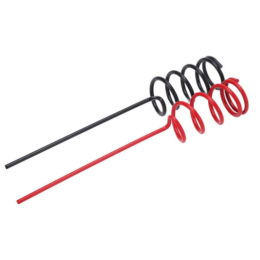 Fugacal 2Pcs Heavy Duty Spiral Fishing Rod Ground Support Stand Holder Metal Fishing Tackles,Spiral Fishing Rod Stand,Spiral Fishing Rod Holder