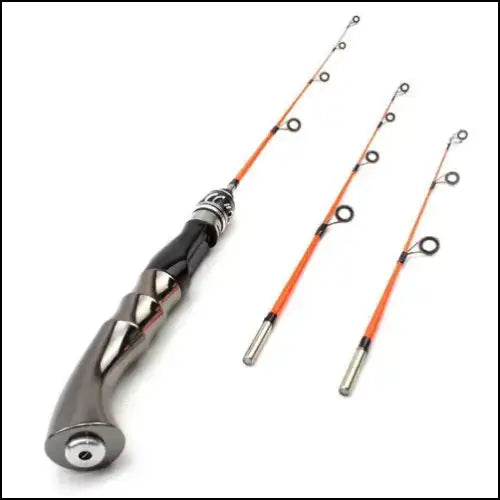 Ice Spinning Fishing Rod with 3 Tips 50cm 60cm 70cm