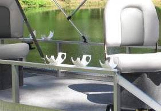 Katydid Triple Bay Flat "Spider" Fishing Rod Holder for Boats or Docks