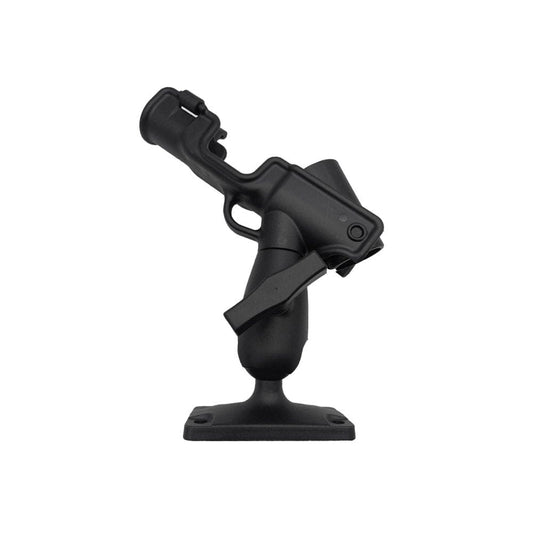 Kayak Fishing Rod Holder Adjustment Support Canoes Dinghy Track Mount Pole Bracket 360 Degree Rotatable Rack for Rowing Rafting