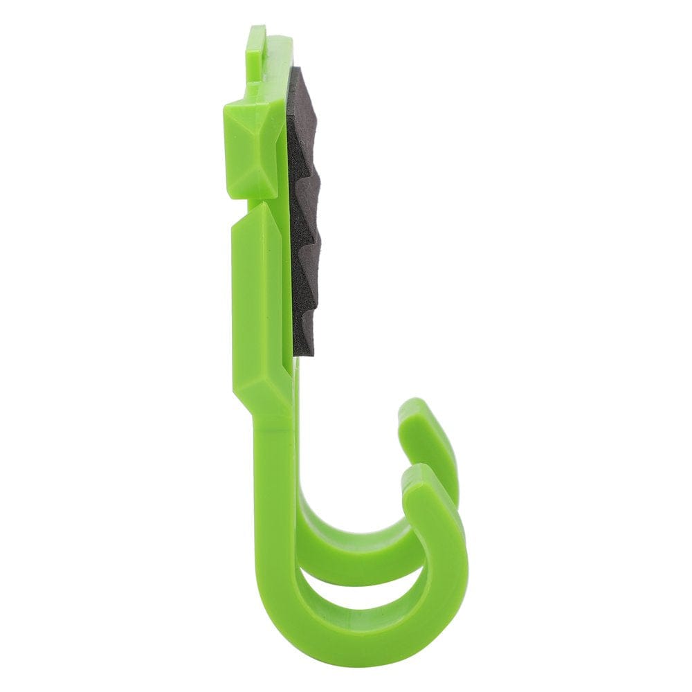 LHCER Hand Belt Clip Rod Holder,Fly Fishing Rod Holder Clips ABS Green Rod Support Belt‑Mounted Fishing Accessory,Belt Clip Rod Holder