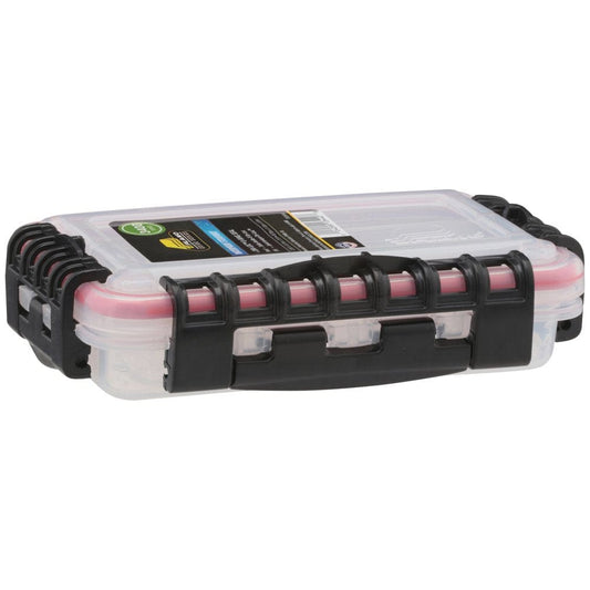 Plano Fishing 3400 Series Waterproof, Resistant to Wear & Tear Stowaway Tackle Box, Clear