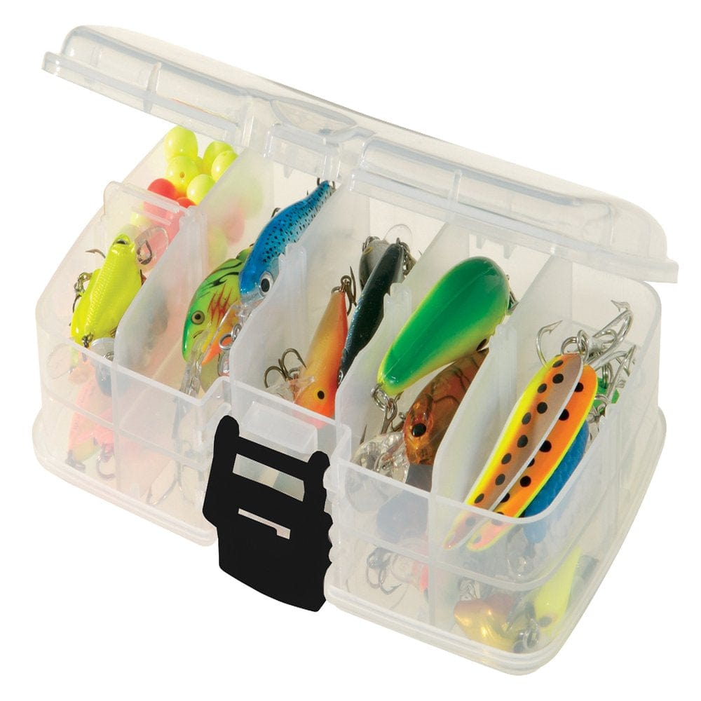 Plano Fishing Double Sided Tackle Box Organizer, Secure Latching System, Clear