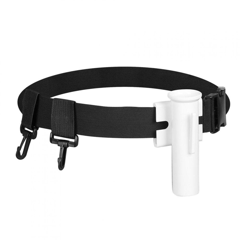 Plastic Fishing Pole Belt, Fishing Rod Holder Belt, Fishing Harness for Outdoor Accessories Outdoor Recreation Fishing