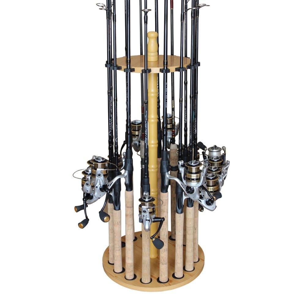 Rush Creek Creations round 16 Fishing Rod Rack