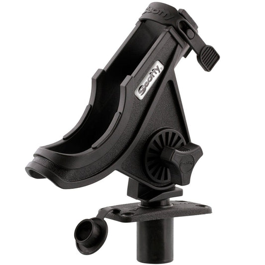 Scotty Spinning/Baitcaster Fishing Rod Holder with Flush Deck Mount