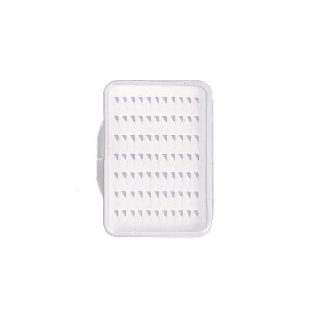 Summark Transparent Ultra-Thin Fly Fishing Flies Box 77/104/168 Grids Portable Flying Fishhook Case Fishing Lure Tackle Boxes Fishing Accessories
