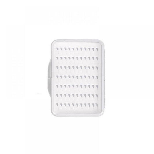 Summark Transparent Ultra-Thin Fly Fishing Flies Box 77/104/168 Grids Portable Flying Fishhook Case Fishing Lure Tackle Boxes Fishing Accessories