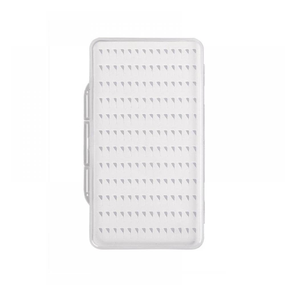 Summark Transparent Ultra-Thin Fly Fishing Flies Box 77/104/168 Grids Portable Flying Fishhook Case Fishing Lure Tackle Boxes Fishing Accessories