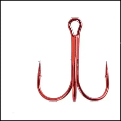 Treble High Carbon Steel Fishing Hooks 3/0-14# - 10 Pack