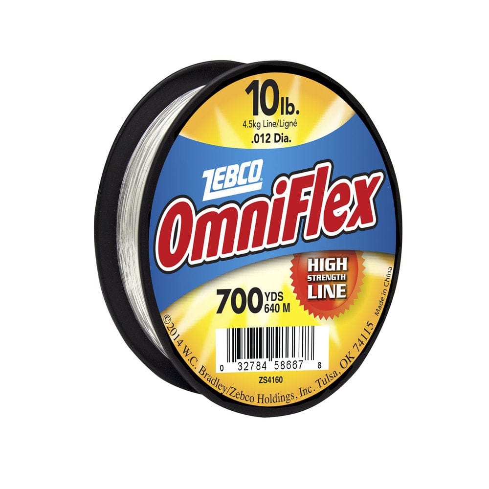 Zebco Omniflex Monofilament Fishing Line, 10-Pound Tested